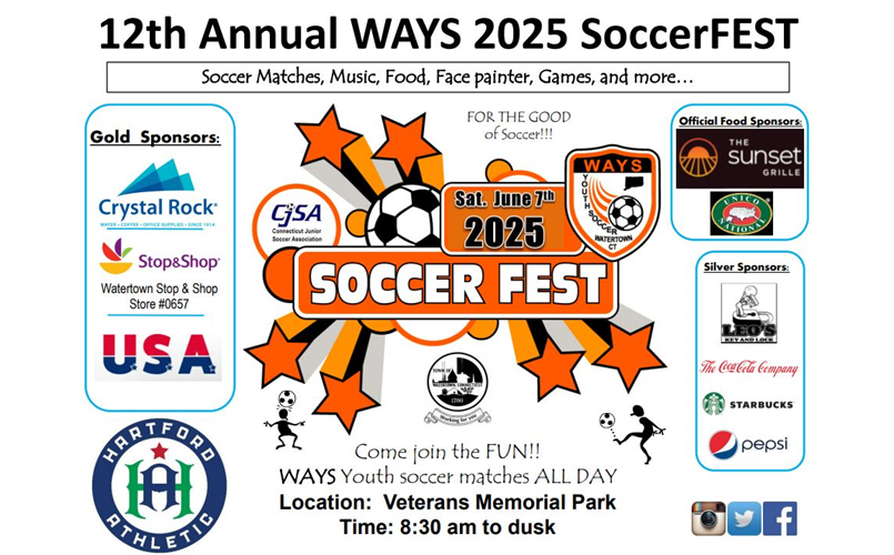 12th Annual WAYS SoccerFest!  